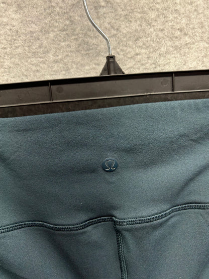 Lululemon Reveal Crop Stripes 17" Size 6 Submarine
