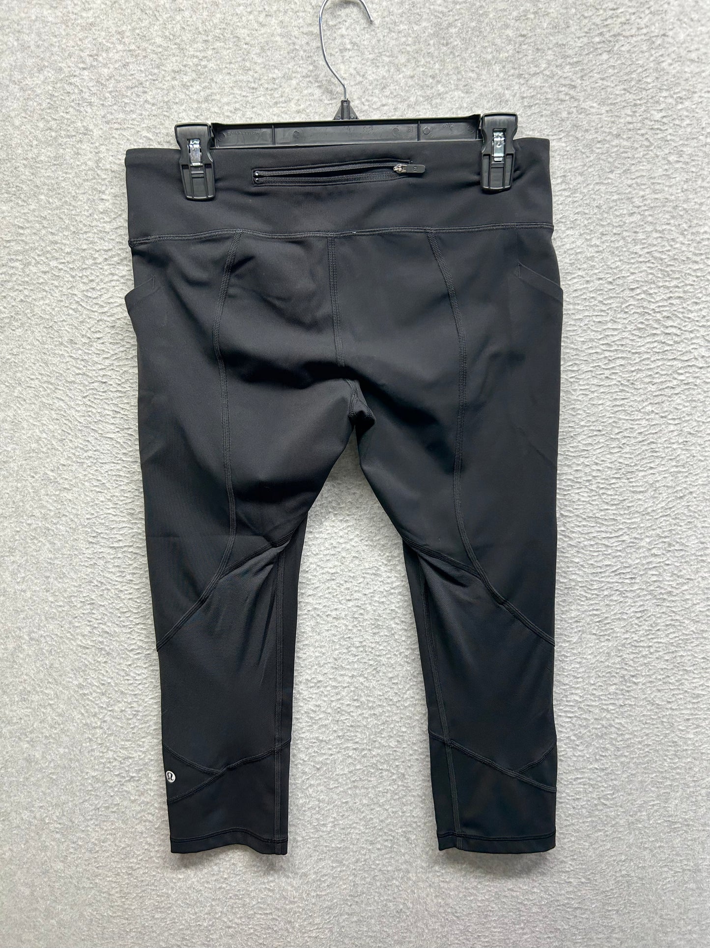 Lululemon Pace Rival Crop 22" Size 8 Black