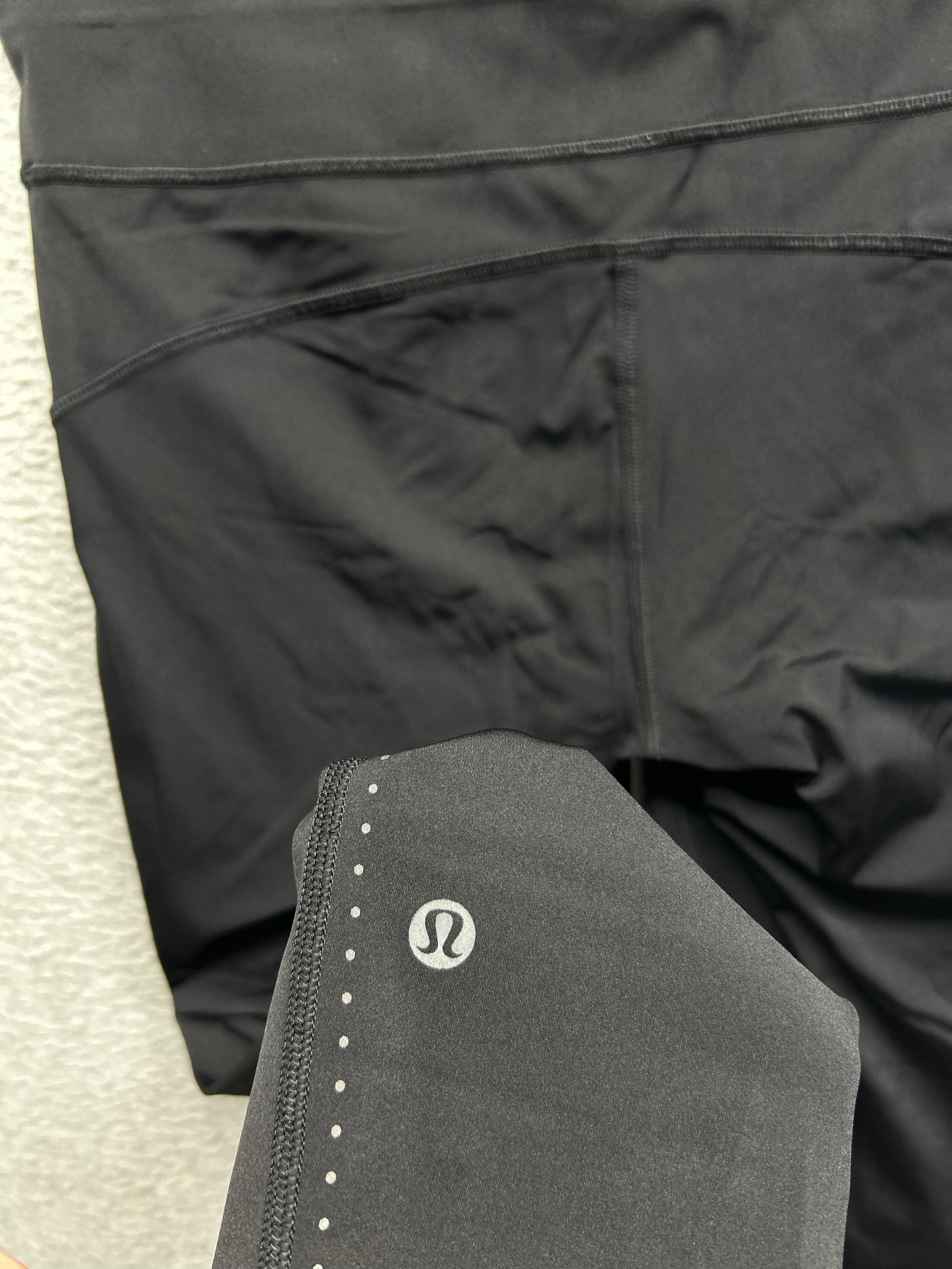 Lululemon Fast and Free High Rise Crop 21" Elite Size 8 Black