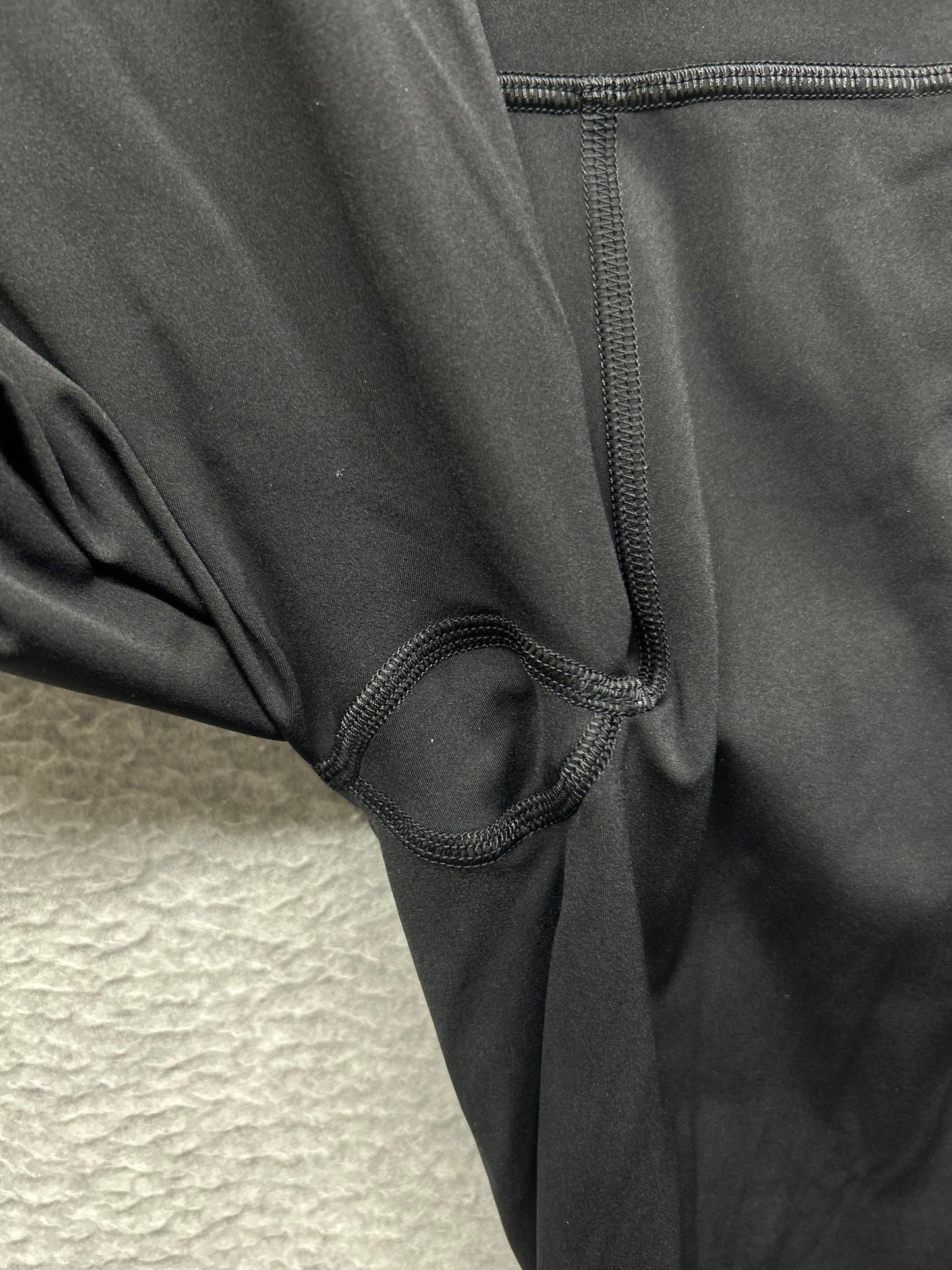 Lululemon Fast and Free High Rise Crop 21" Elite Size 8 Black