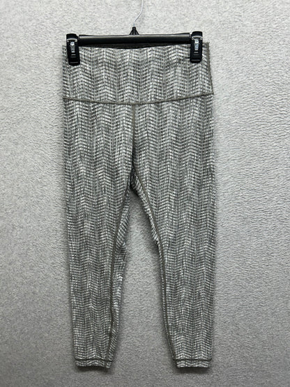 Lululemon Wunder Under High-Rise Luxtreme 25" Size 8 Arrow Jacquard Dark Olive Grey Sage