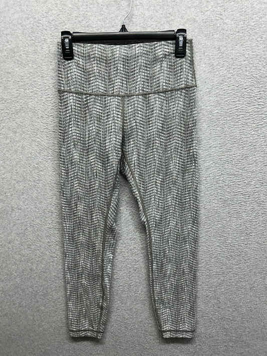 Lululemon Wunder Under High-Rise Luxtreme 25" Size 8 Arrow Jacquard Dark Olive Grey Sage