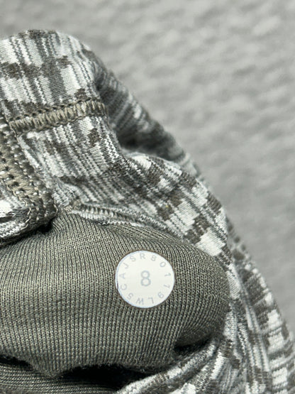 Lululemon Wunder Under High-Rise Luxtreme 25" Size 8 Arrow Jacquard Dark Olive Grey Sage