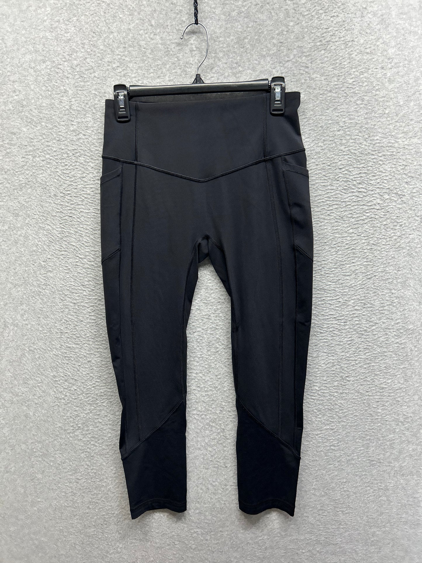 Lululemon All The Right Places Crop II 23" Size 8 Black