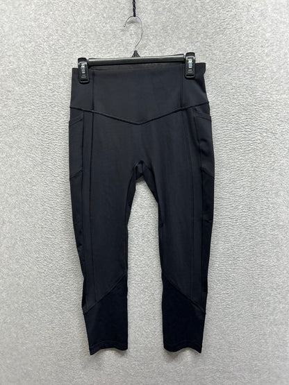 Lululemon All The Right Places Crop II 23" Size 8 Black