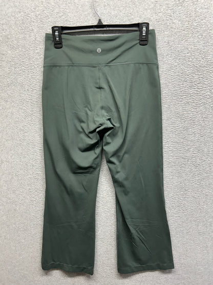 Lululemon Groove Super-High-Rise 26" Flare Pant Nulu Size 8 SHORT Smoked Spruce