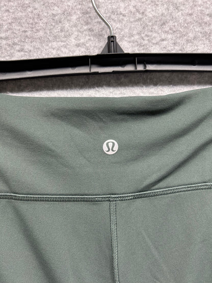 Lululemon Groove Super-High-Rise 26" Flare Pant Nulu Size 8 SHORT Smoked Spruce