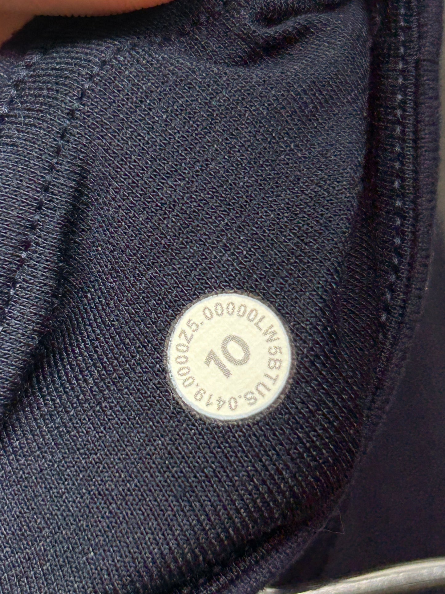 Lululemon Groove Pant Flare Luxtreme 32" Size 10 True Navy