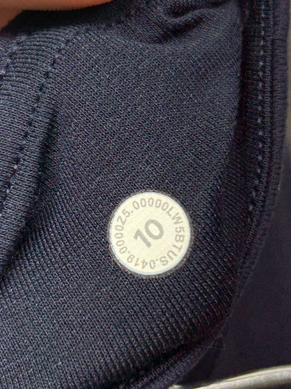 Lululemon Groove Pant Flare Luxtreme 32" Size 10 True Navy