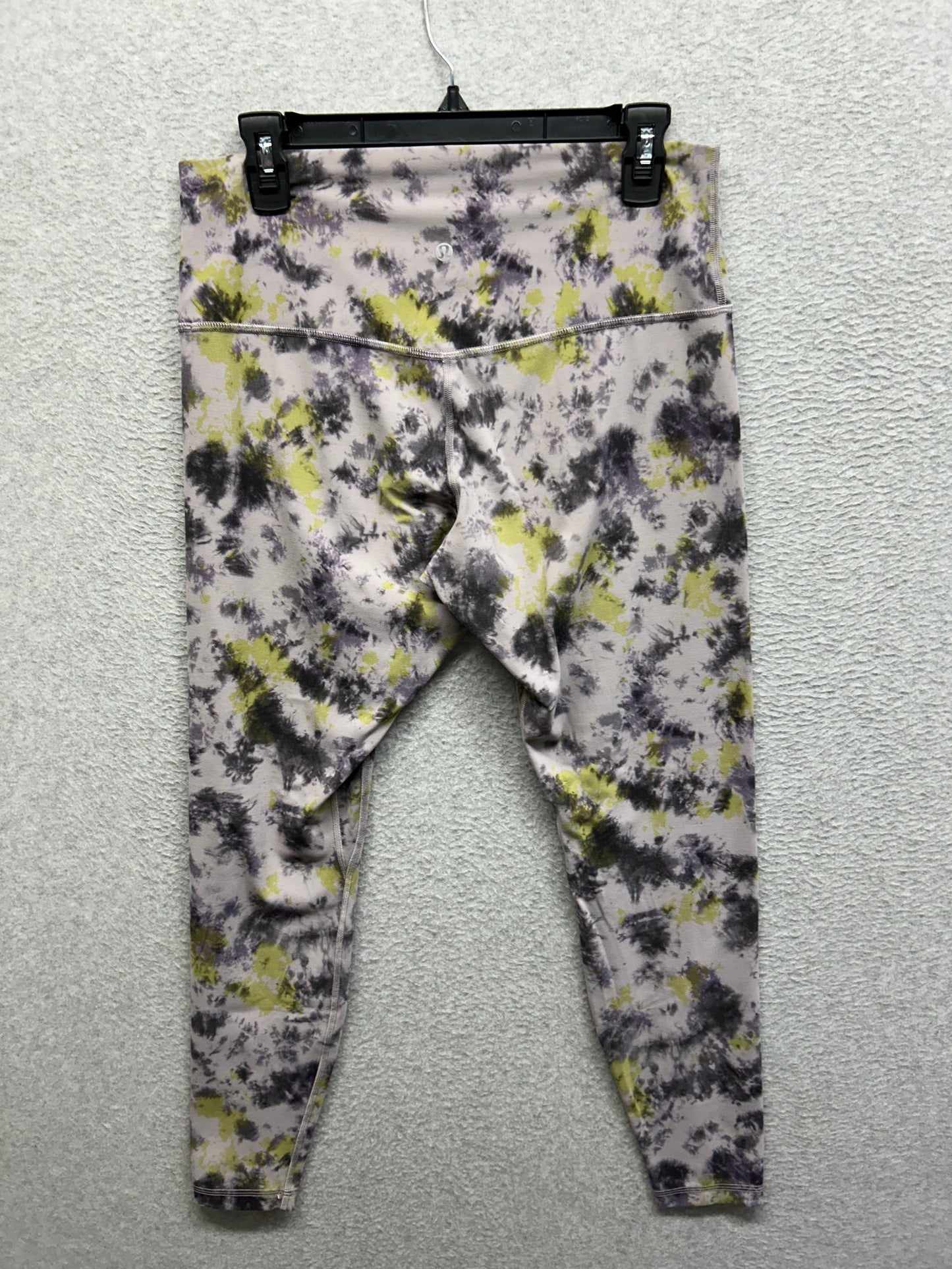 Lululemon Align High-Rise Pant 28" Size 12 Radial Tie Dye Mauve Grey Multi