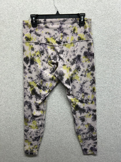 Lululemon Align High-Rise Pant 28" Size 12 Radial Tie Dye Mauve Grey Multi