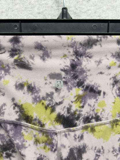 Lululemon Align High-Rise Pant 28" Size 12 Radial Tie Dye Mauve Grey Multi