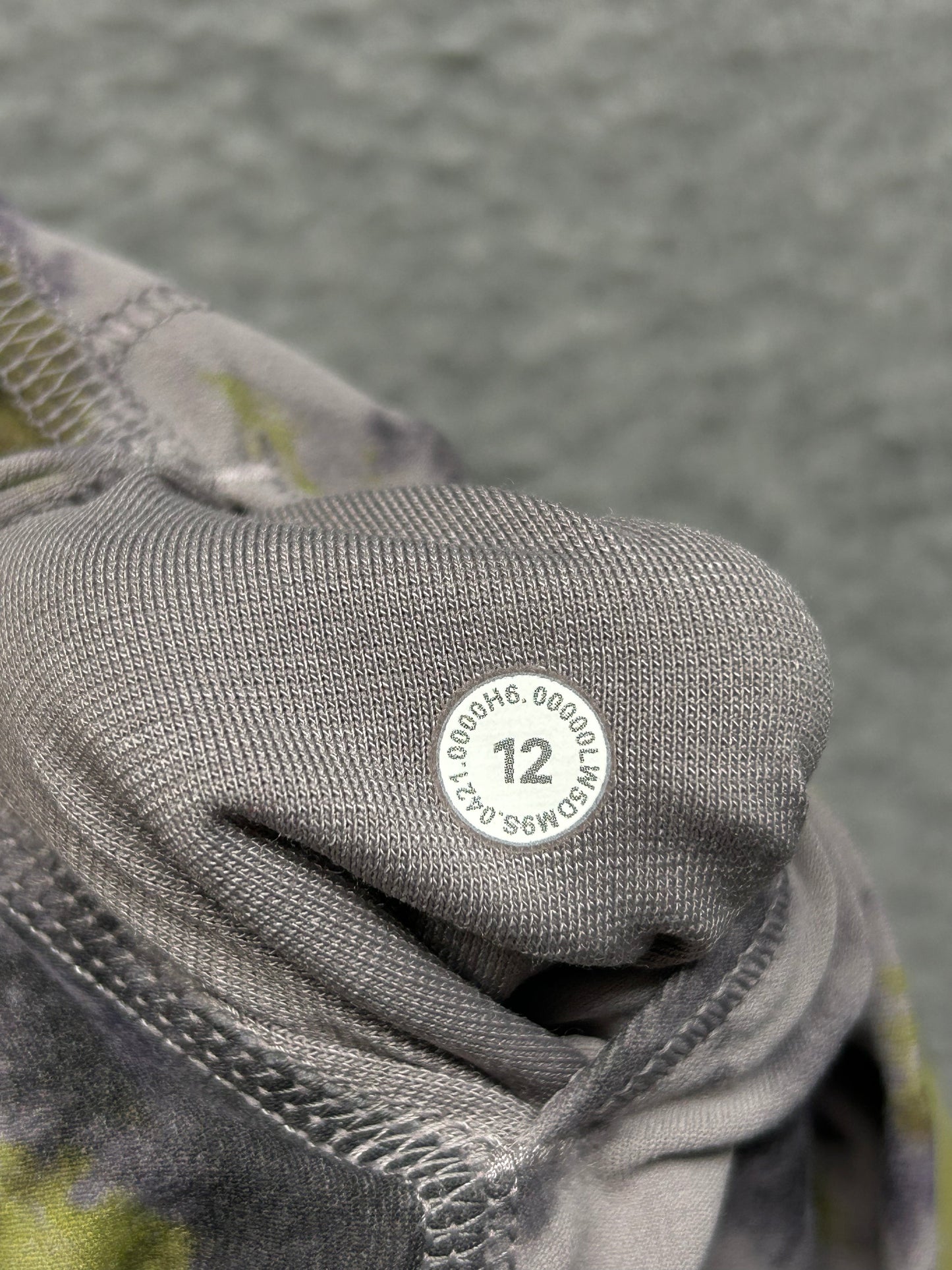 Lululemon Align High-Rise Pant 28" Size 12 Radial Tie Dye Mauve Grey Multi
