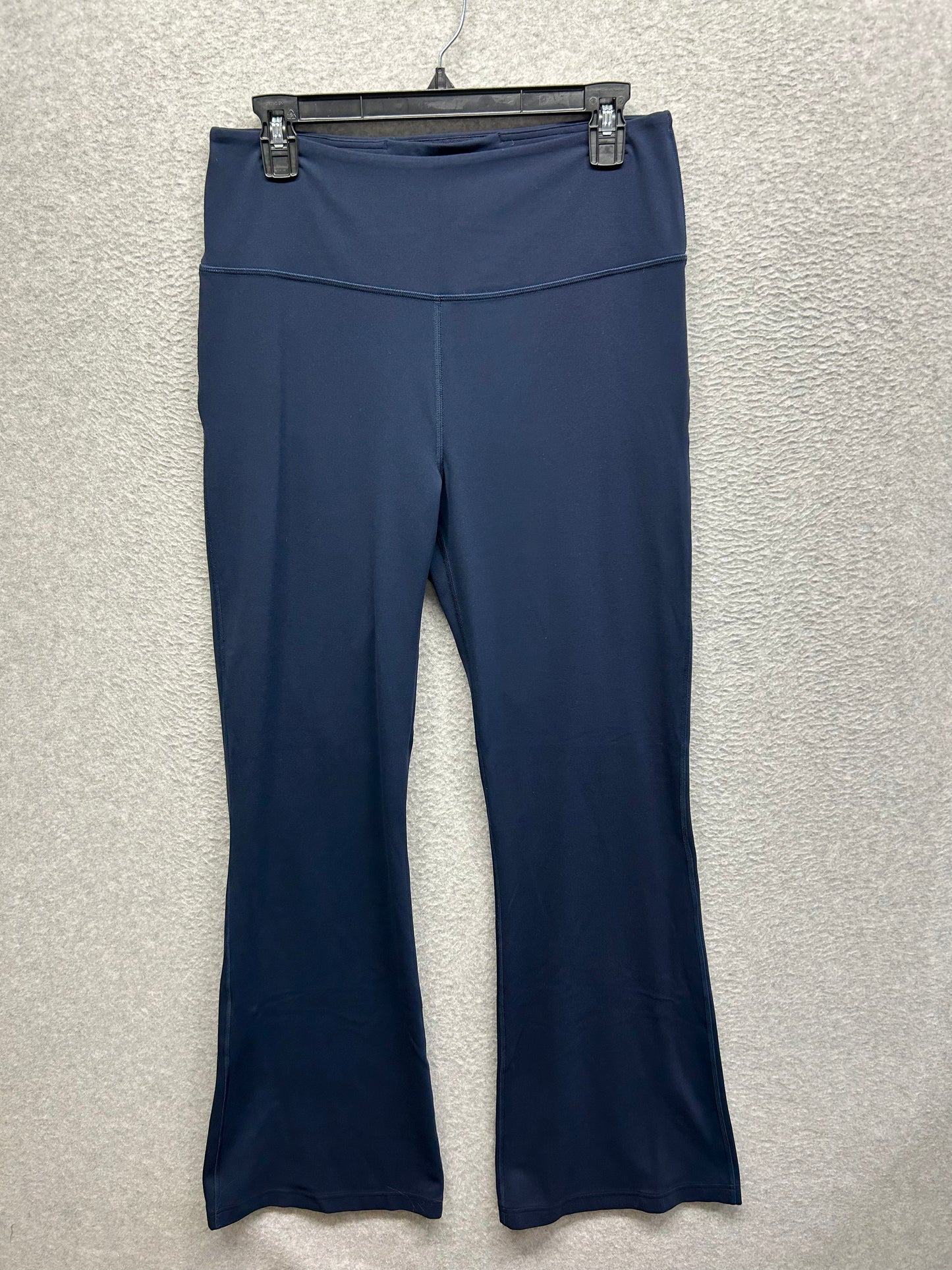 Lululemon Groove Super-High-Rise Flared Pant Nulu Size 12 True Navy