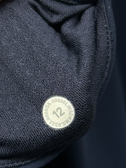 Lululemon Groove Super-High-Rise Flared Pant Nulu Size 12 True Navy