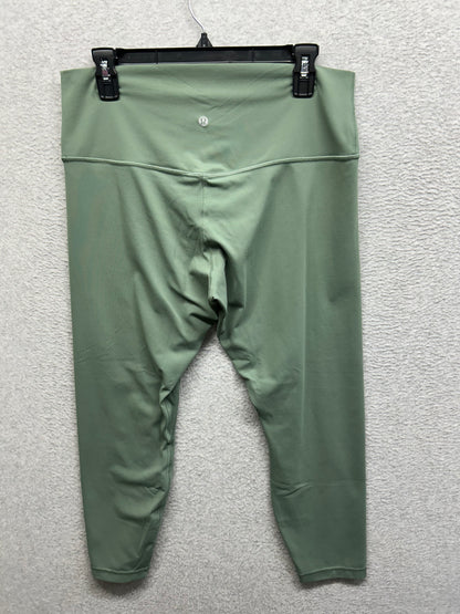 Lululemon Align High-Rise Pant 25" Size 14 (Square) Grey Eucalyptus