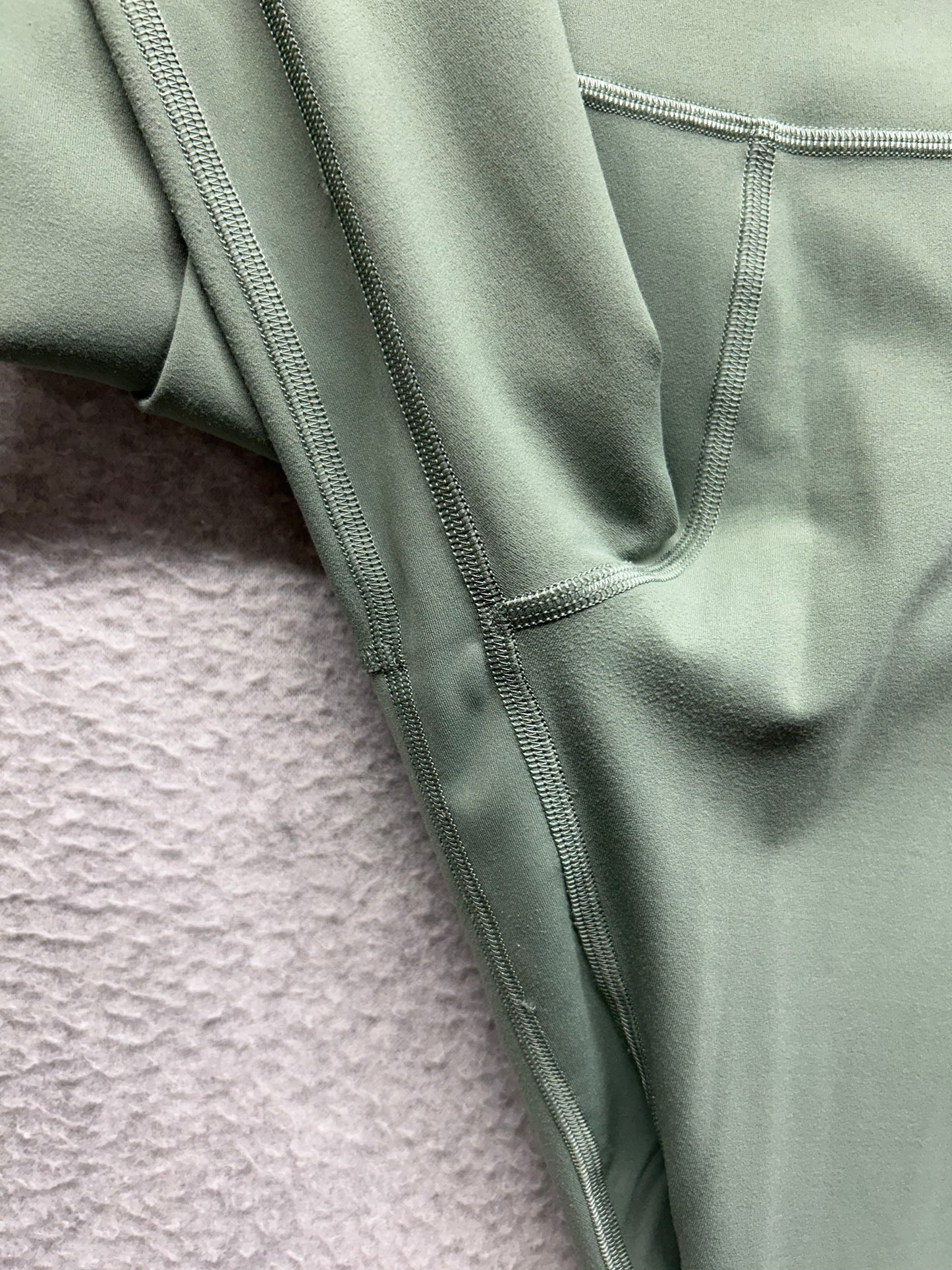 Lululemon Align High-Rise Pant 25" Size 14 (Square) Grey Eucalyptus