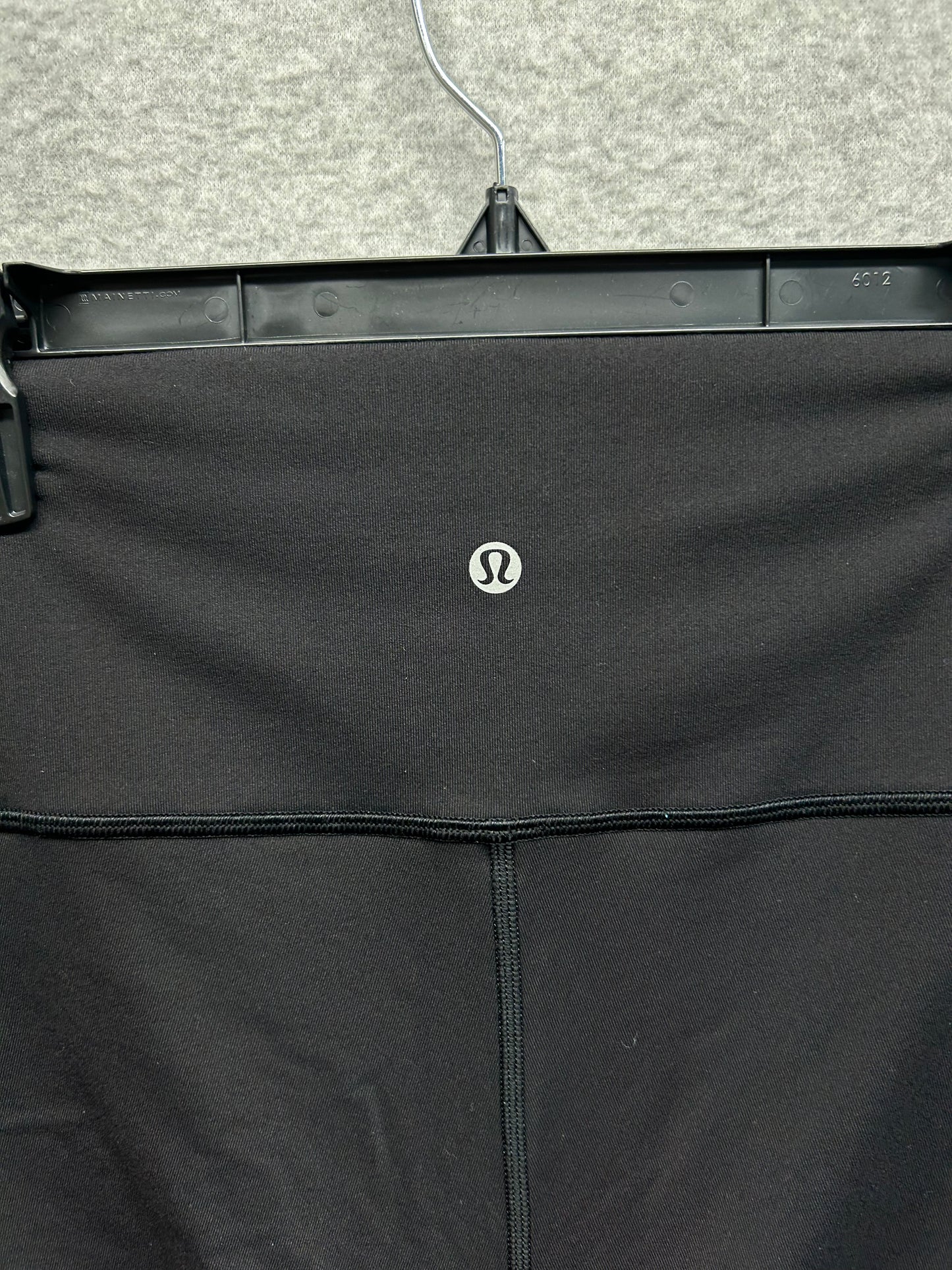 Lululemon Wunder Under Crop High-Rise Luon 21" Size 14 Black