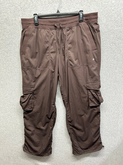 Lululemon Dance Studio Relaxed-Fit Mid-Rise Cargo Pant Size XL / 12-14(Square)Espresso