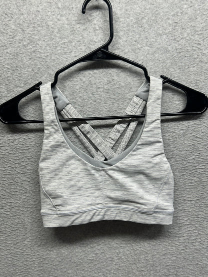Lululemon Stash N’ Run Bra Size 2 Wee Are From Space Nimbus Battleship
