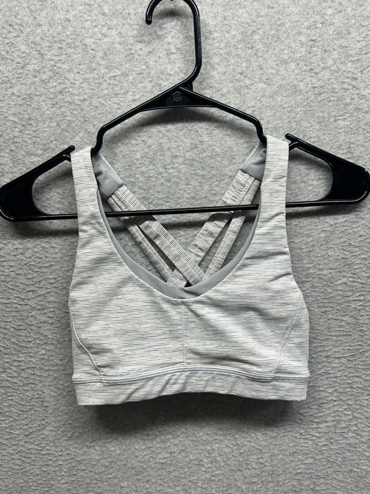 Lululemon Stash N’ Run Bra Size 2 Wee Are From Space Nimbus Battleship