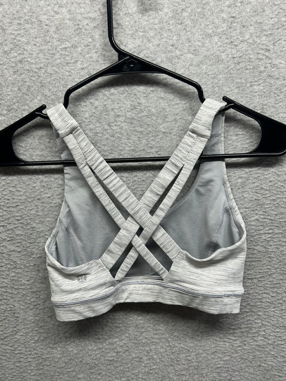 Lululemon Stash N’ Run Bra Size 2 Wee Are From Space Nimbus Battleship
