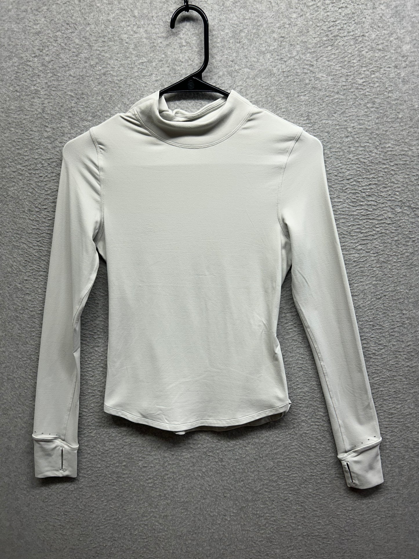 Lululemon Rulu Running Long-Sleeve Mock Neck Shirt Size 2 Vapor