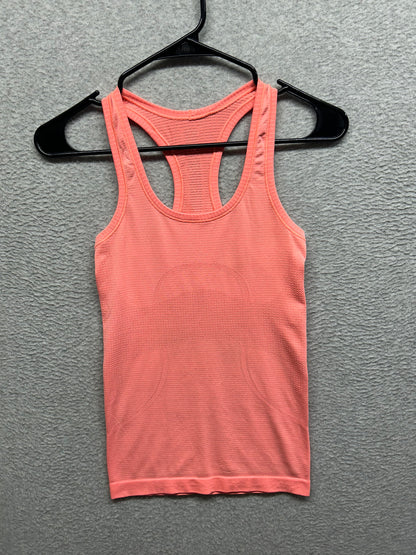 Lululemon Run: Swiftly Tech Racerback Size 2 Pop Orange