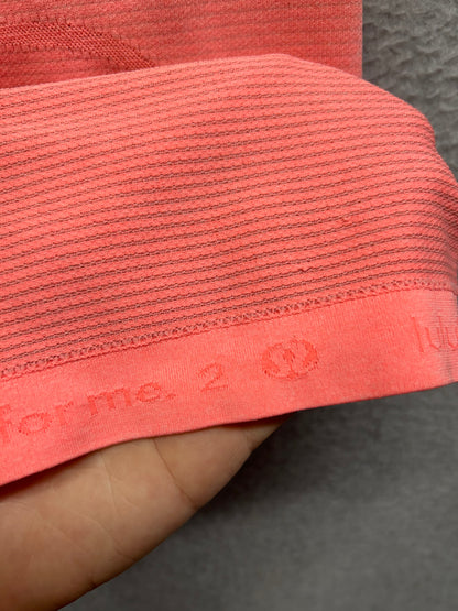Lululemon Run: Swiftly Tech Racerback Size 2 Pop Orange