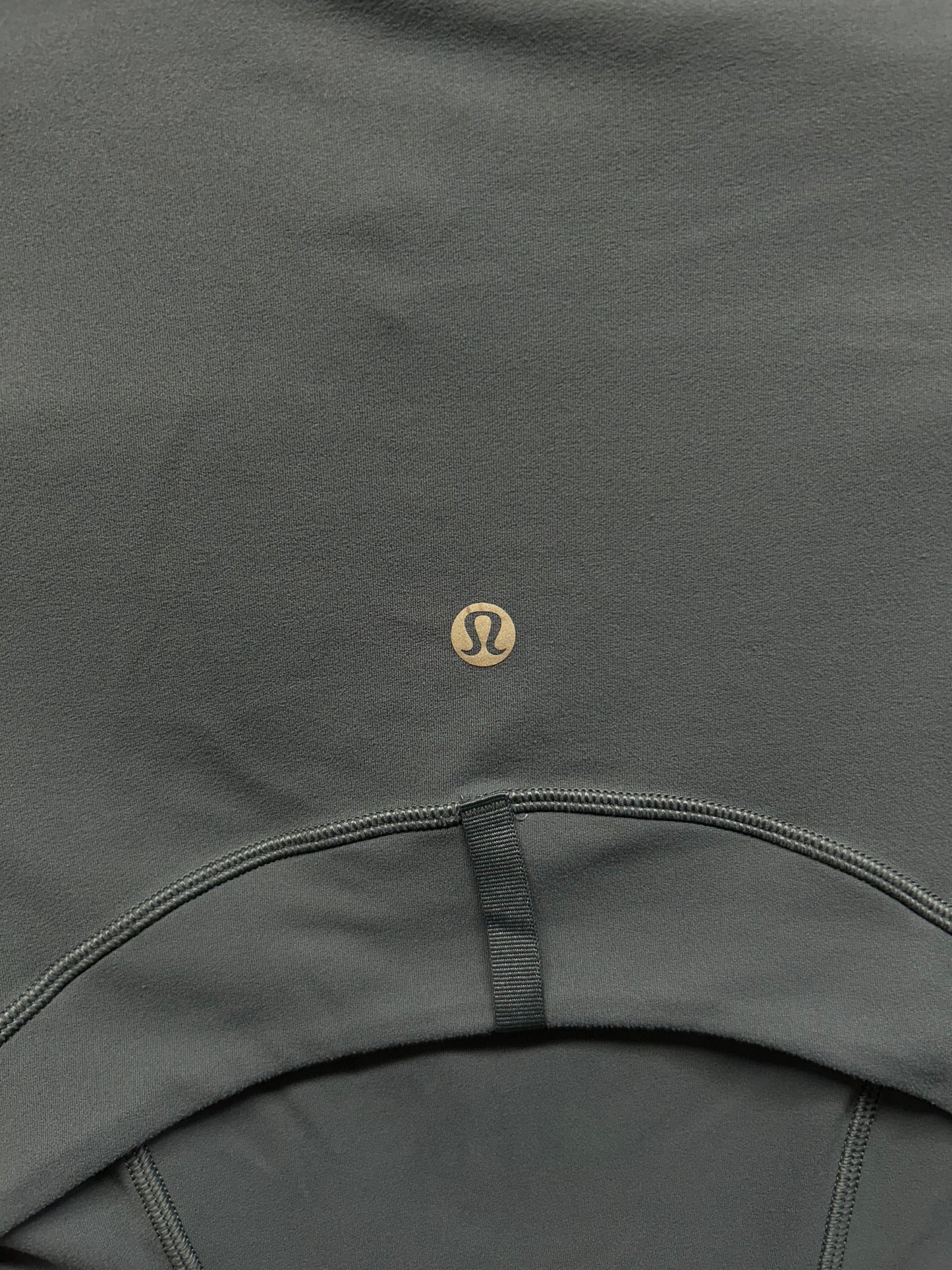 Lululemon Define Cropped Jacket Nulu Size 2 (Square) Dark Forest / Gold