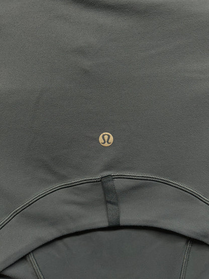Lululemon Define Cropped Jacket Nulu Size 2 (Square) Dark Forest / Gold