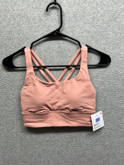 Lululemon Energy Longline Bra Size 4 Tea Rose