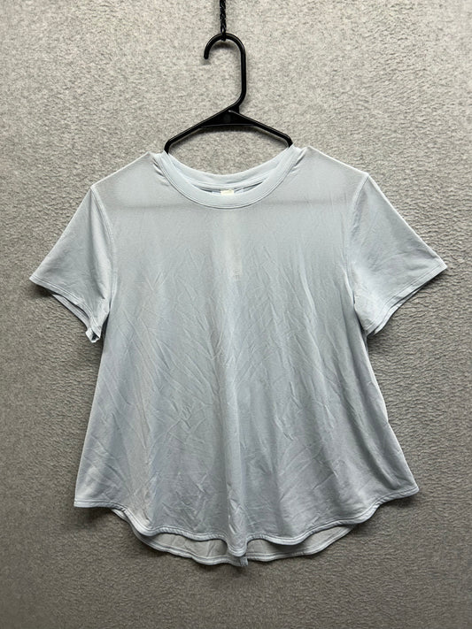 Lululemon Lightweight Split-Back Training T-Shirt Size Small / 4 Starch Blue