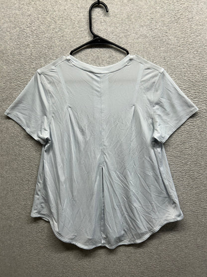Lululemon Lightweight Split-Back Training T-Shirt Size Small / 4 Starch Blue