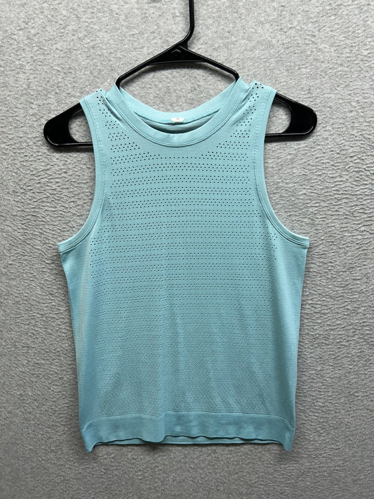 Lululemon Breeze By Muscle Tank II Size 4 Blue