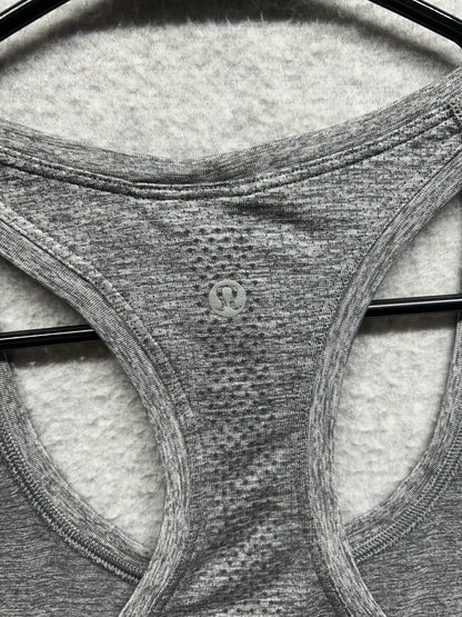 Lululemon Swiftly Tech Racerback 2.0 Race Length Size 4 Graphite Grey