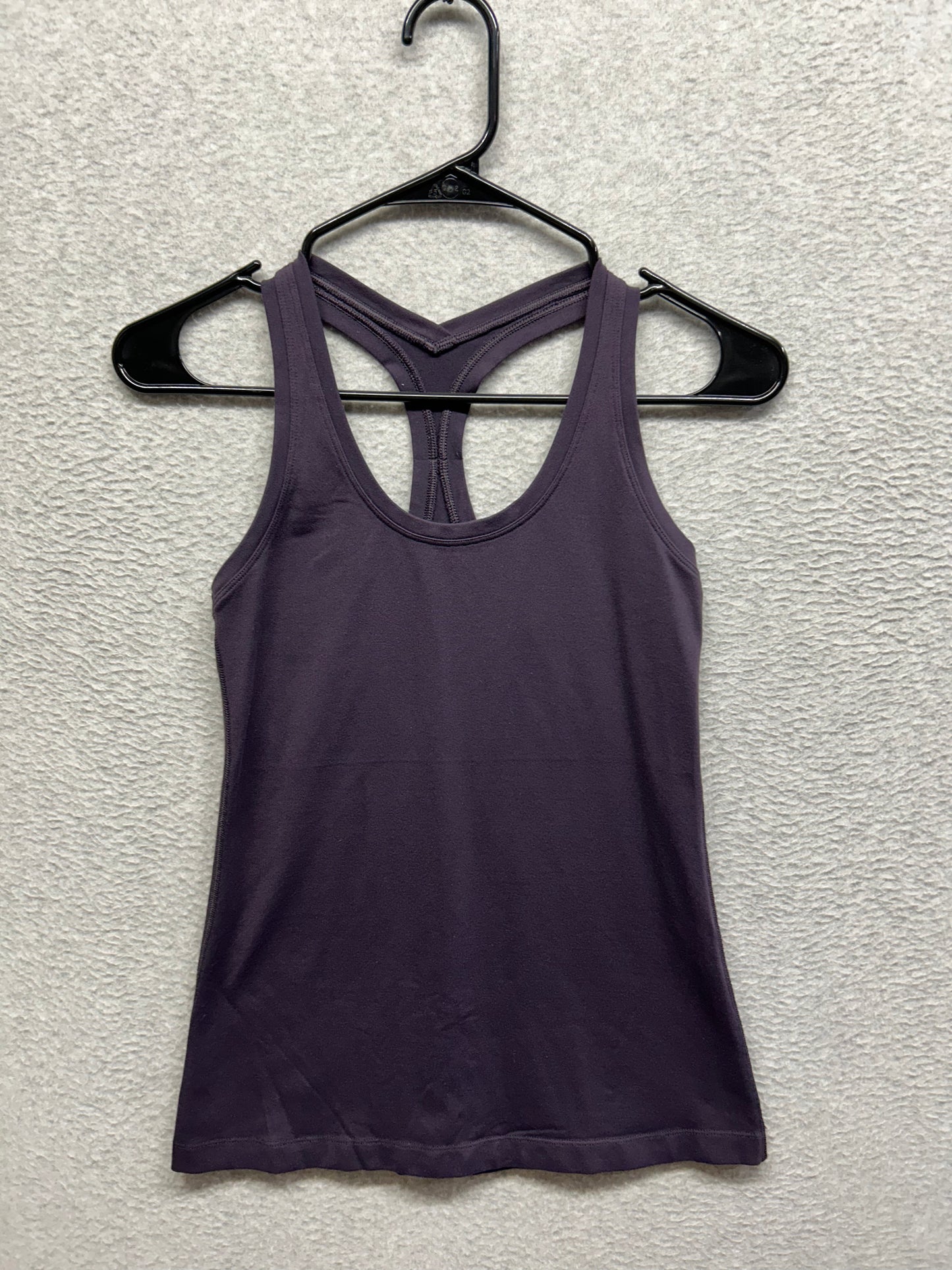 Lululemon Cool Racerback Size 4 Black Swan