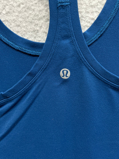 Lululemon Cool Racerback Size 4 Sapphire Blue