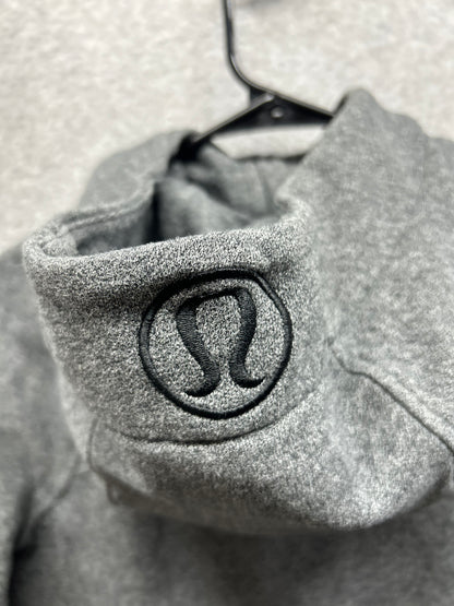 Lululemon Scuba Hoodie Size 4 Heathered Speckled Black