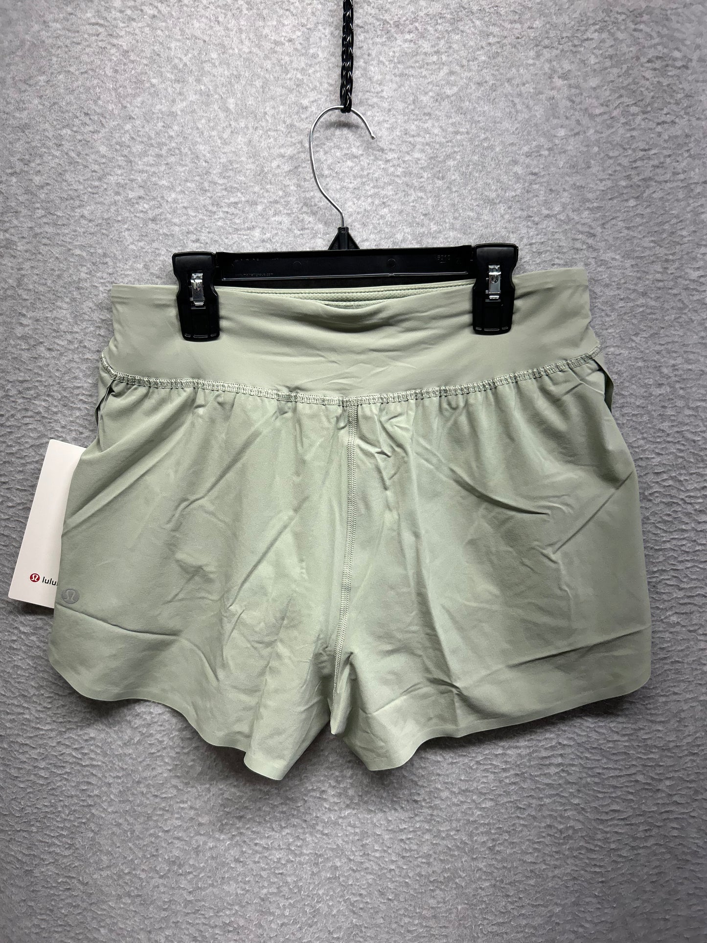 Lululemon Fast and Free High-Rise Classic-Fit Split Short 3" Size 4 Fog Green