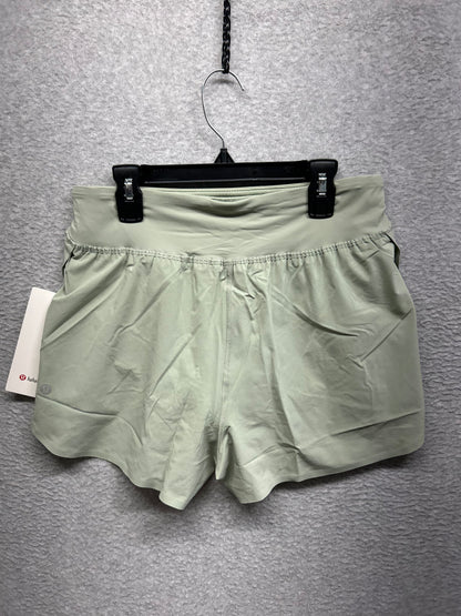 Lululemon Fast and Free High-Rise Classic-Fit Split Short 3" Size 4 Fog Green