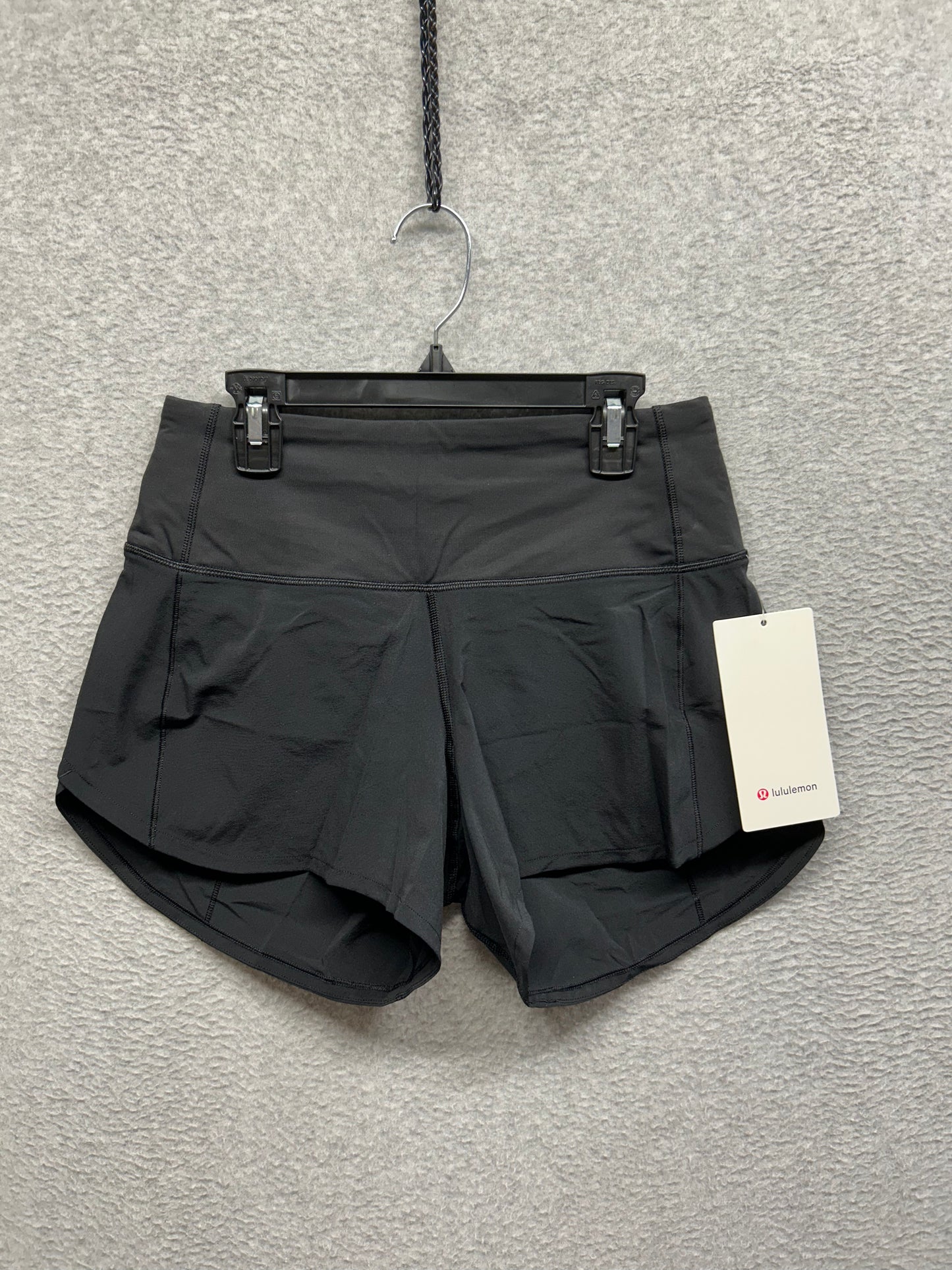 Lululemon Speed Up Short Long High-Rise 4" Size 4 Black