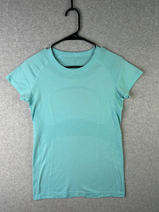 Lululemon Run: Swiftly Tech Short Sleeve Size 8 Menthol