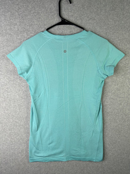 Lululemon Run: Swiftly Tech Short Sleeve Size 8 Menthol