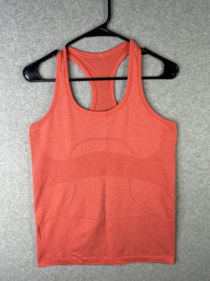 Lululemon Run: Swiftly Tech Racerback Size 8 Heathered Very Light Flare
