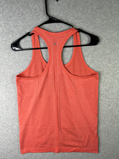 Lululemon Run: Swiftly Tech Racerback Size 8 Heathered Very Light Flare