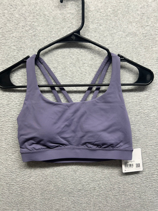 Lululemon Energy Bra Size 6 Grape Mist