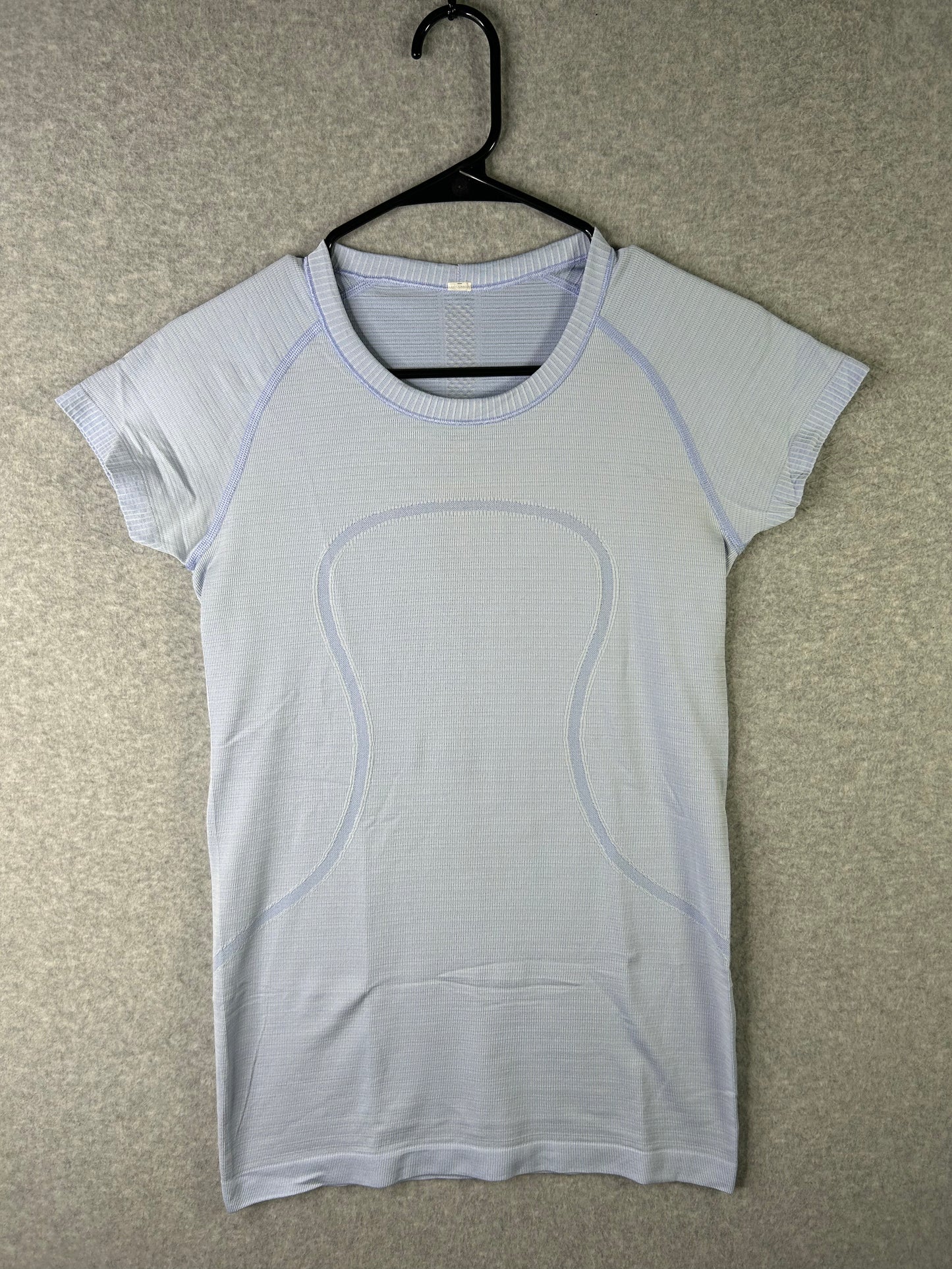 Lululemon Swiftly Tech Short Sleeve Crew Size 6 Heathered Chalk