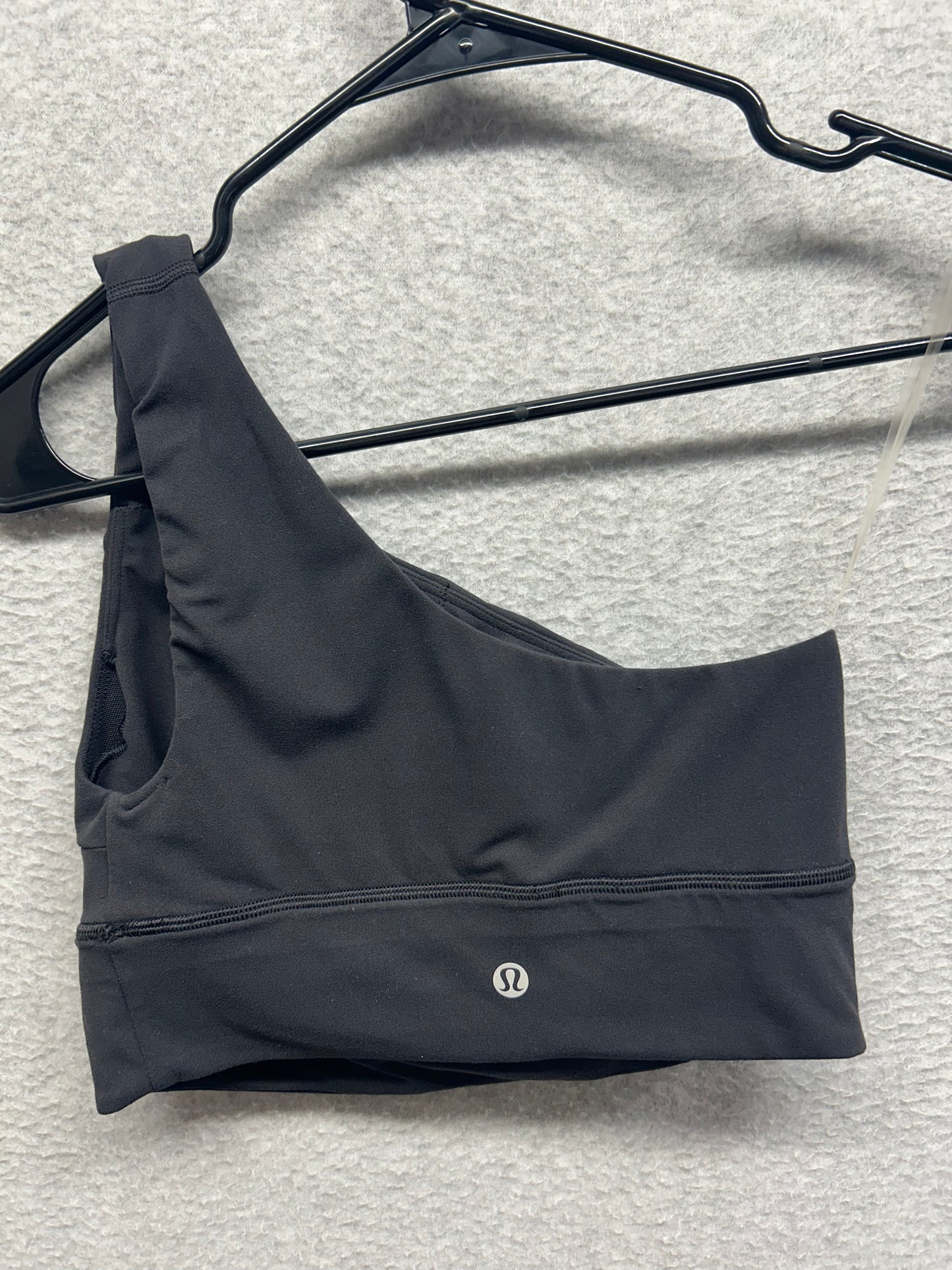 Lululemon Align Asymmetrical Bra Size 6 (Square) Black