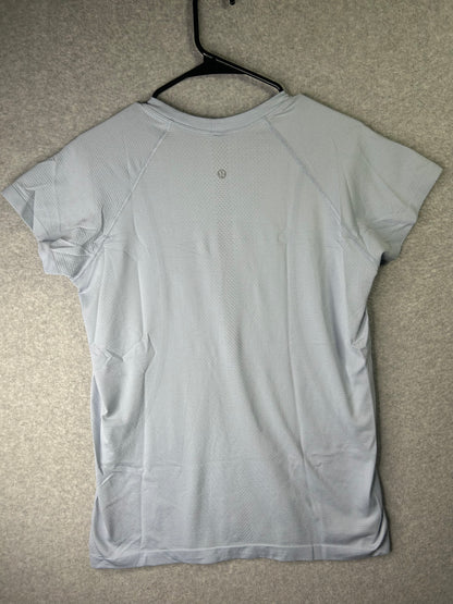 Lululemon Run: Swiftly Tech Short Sleeve Size 12 Caspian Blue